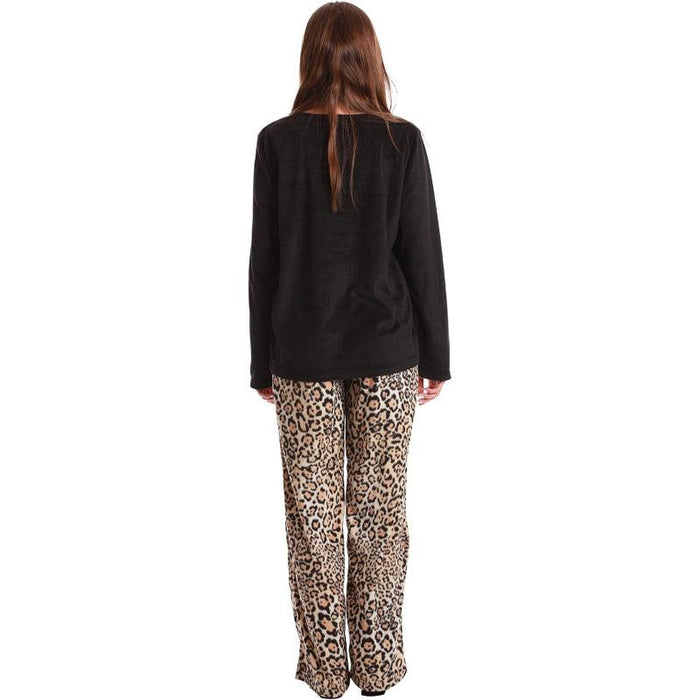 Printed Pajama Set Socks – Soft Fleece Pajama Set for Comfort