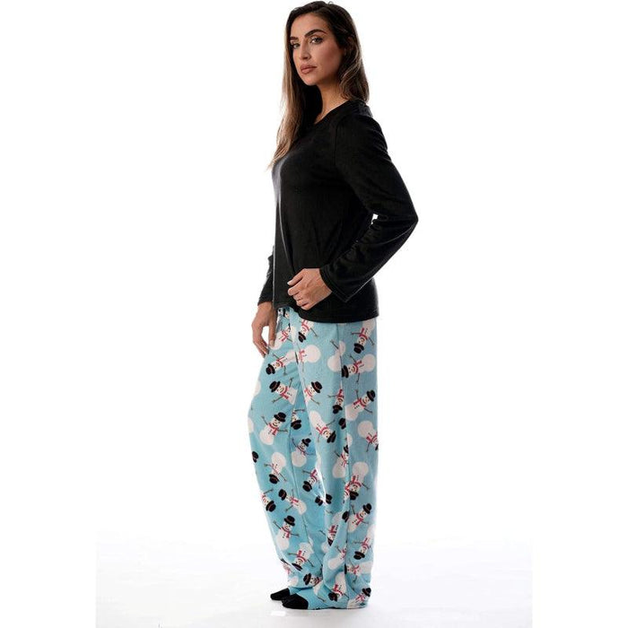 Printed Pajama Set Socks – Soft Fleece Pajama Set for Comfort