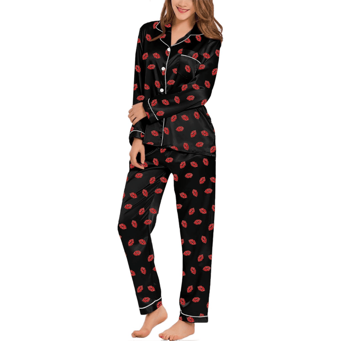Satin Long Sleeve Pajamas – Comfort and Luxury in One Set