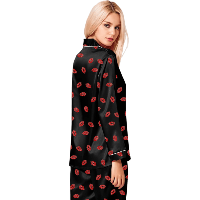 Satin Long Sleeve Pajamas – Comfort and Luxury in One Set
