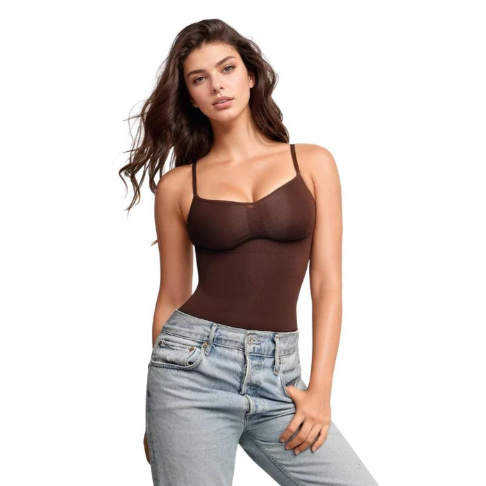 Seamless Contour Fit Bodysuit – Soft Fabric for a Smooth Silhouette