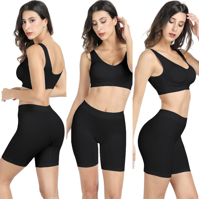 Seamless Layering Slip Shorts For Dresses And Activewear