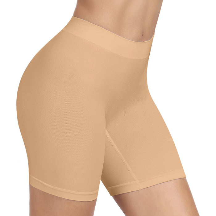 Seamless Layering Slip Shorts For Dresses And Activewear