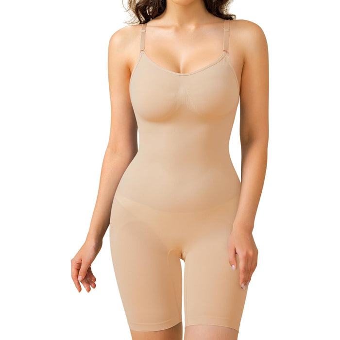 Seamless Shapewear Bodysuit With Tummy Control