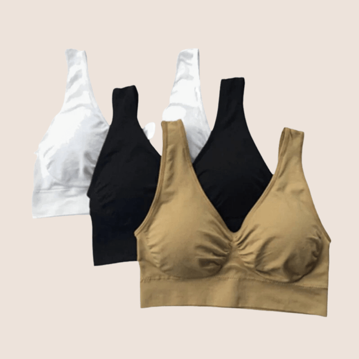 Secret Wireless Support Bra – Seamless Comfort and Flexibility