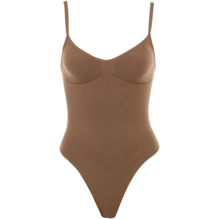 Shapewear Tummy Control Bodysuit Sculpting Tank With Thong