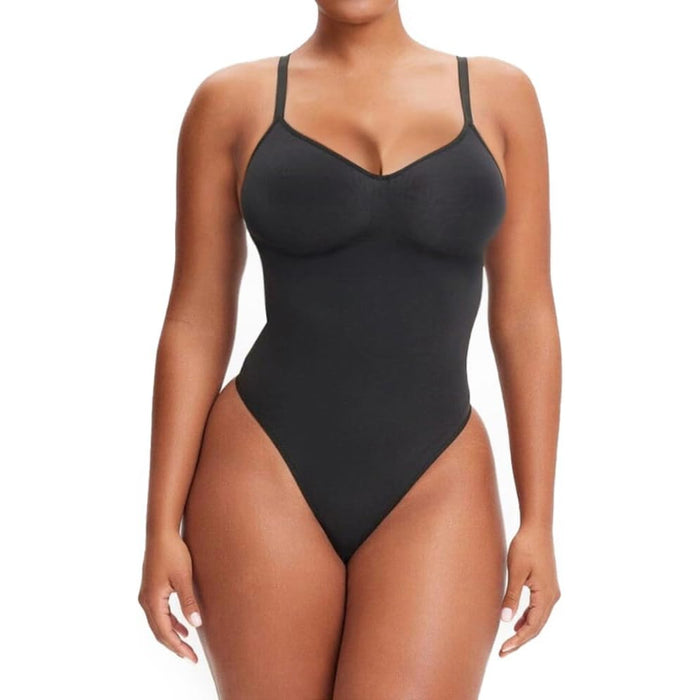 Shapewear Tummy Control Bodysuit Sculpting Tank With Thong