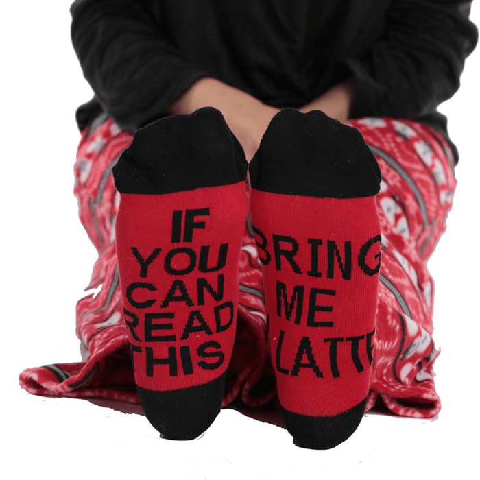 Printed Pajama Set Socks – Soft Fleece Pajama Set for Comfort