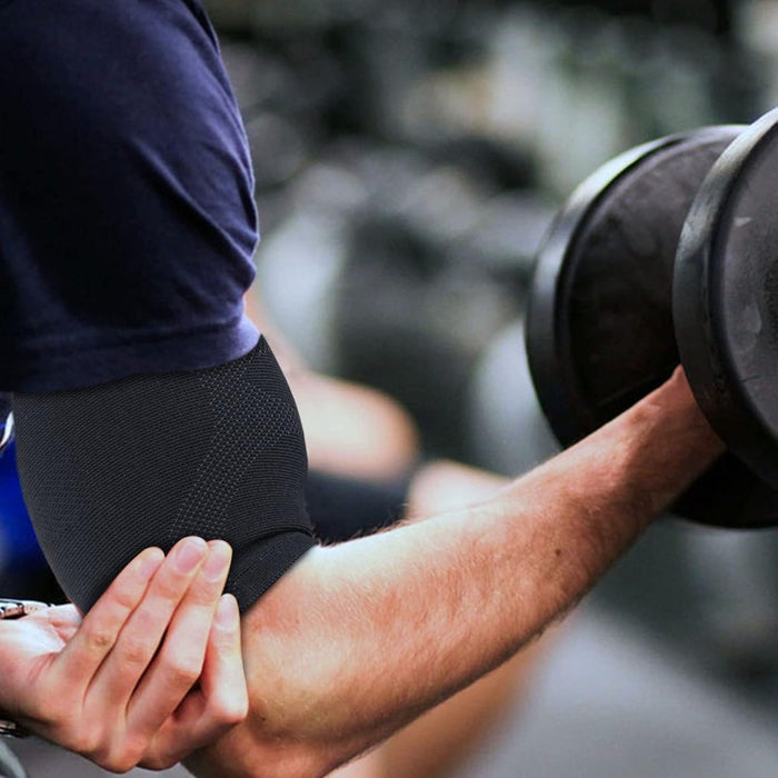 Stretchable Compression Arm Wrap With Secure Fit