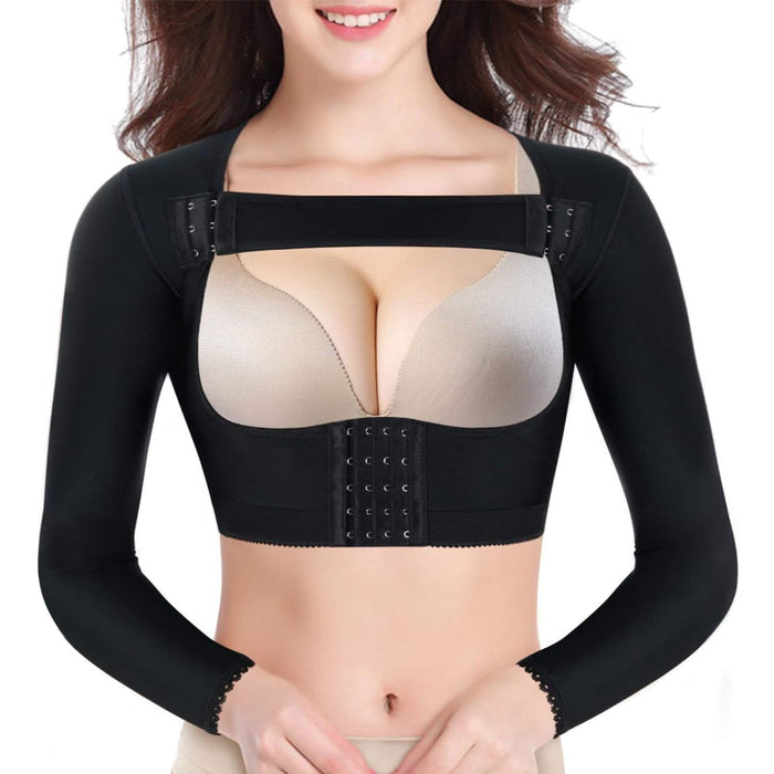 Structured Compression Upper Arm Support With Adjustable Closure