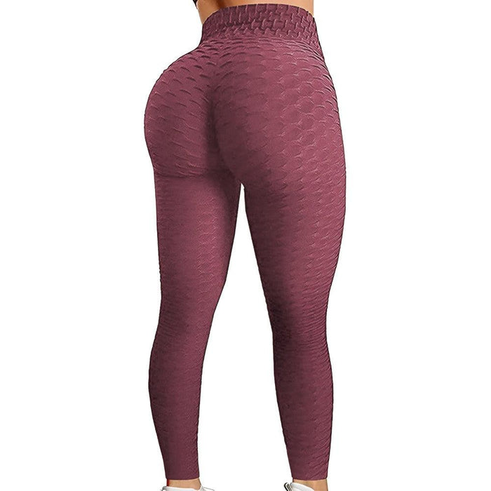 Textured High Rise Leggings – Stretch Comfort with a Stylish Finish