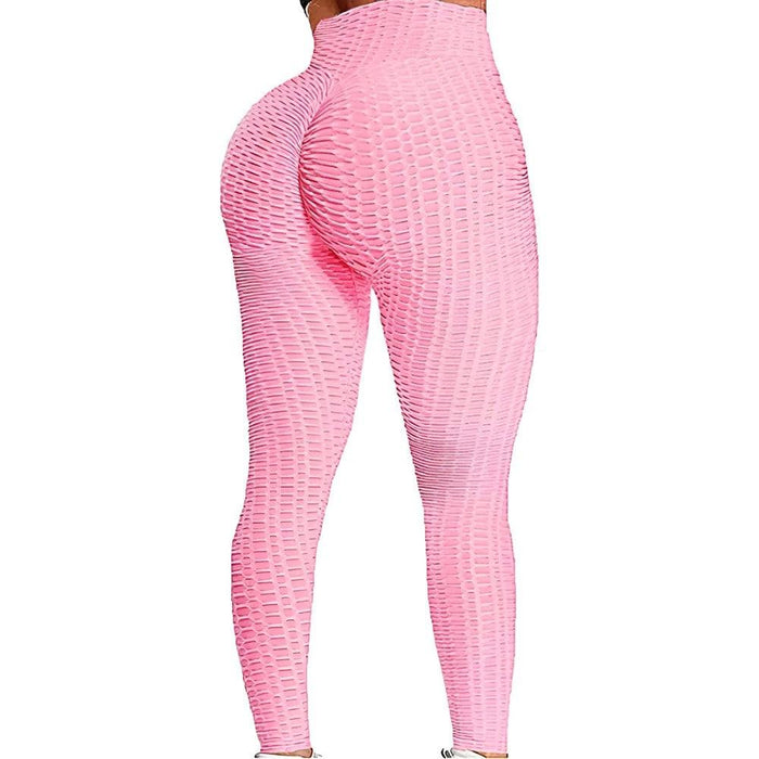 Textured High Rise Leggings – Stretch Comfort with a Stylish Finish