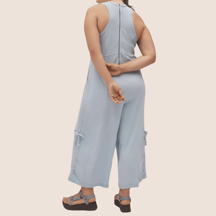 Horizon Adjustable Jumpsuit Set – Wide Leg Comfort and Style