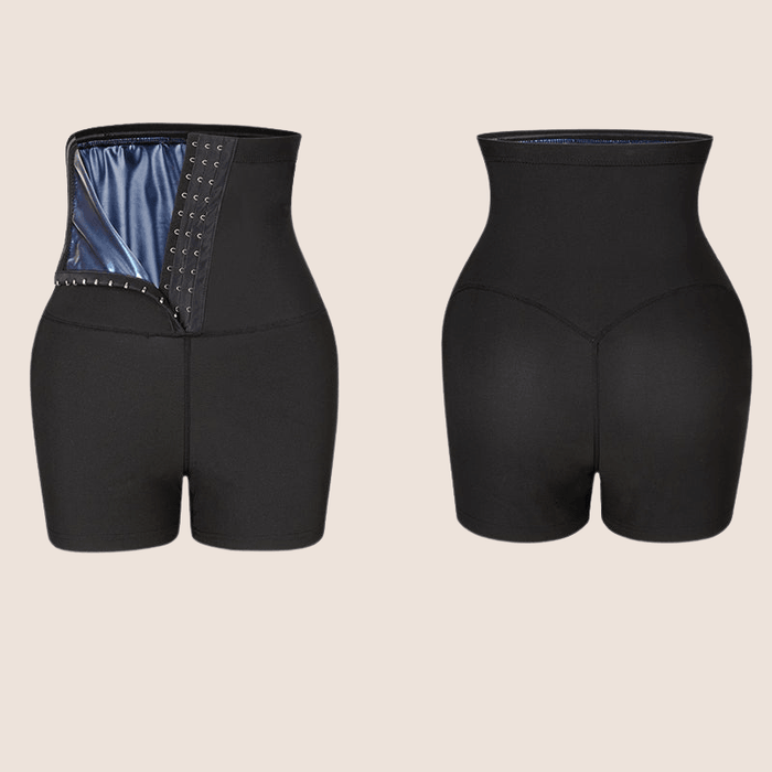 Sauna High Rise Shorts – Sweat Enhancing and Contoured Fit