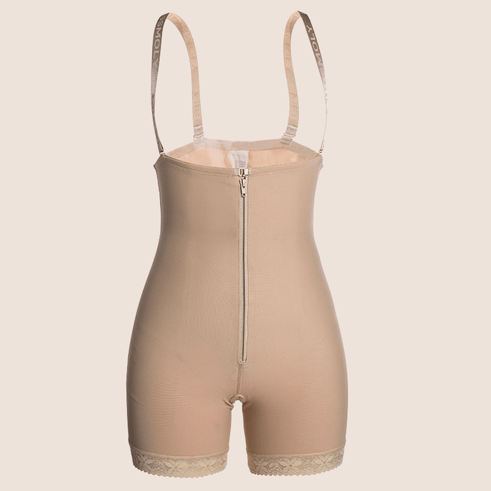 Short Zipper Open-Bust Shapewear | Firm Control & Perfect Fit