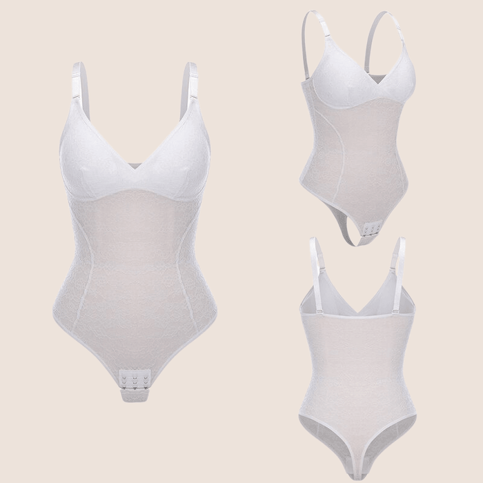 Padded Upper Body Shapewear – Comfortable Bodysuit for Women
