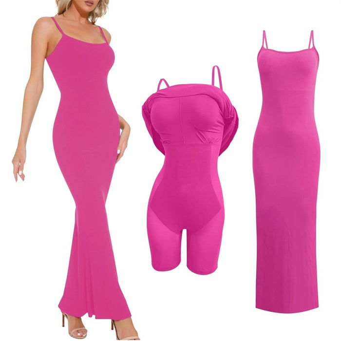 Hourglass Shapewear Bodycon Dress – Sculpt Your Curves in Style