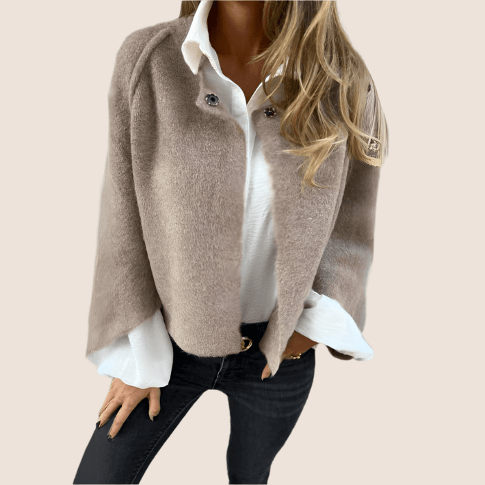 Woolen Long Sleeve Coat – Classic Warmth for Cooler Days