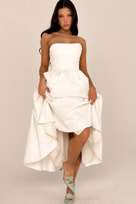 Elegant Leah Midi Sundress – Sophisticated Style for Special Occasions