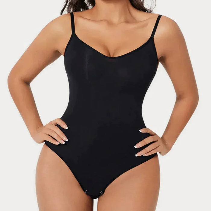Seamless Adjustable Strap Bodysuit Lightweight