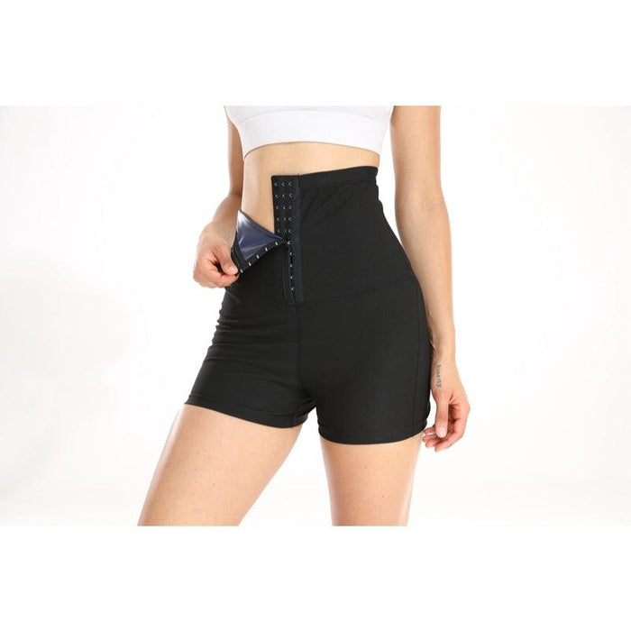 Sauna High Rise Shorts – Sweat Enhancing and Contoured Fit