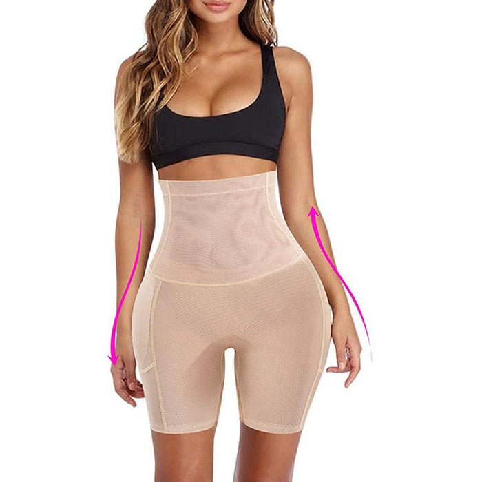 Padded Control Butt Lifter Shapewear Panties For Women