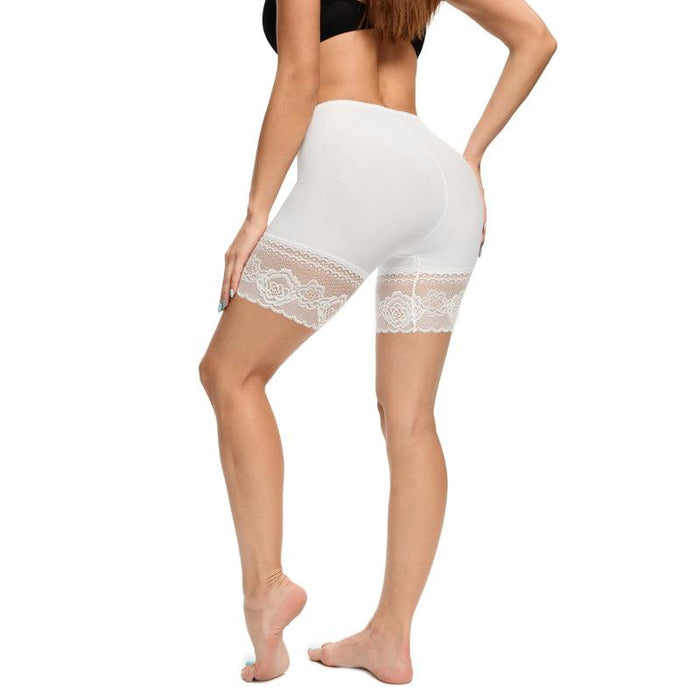 Seamless Floral Lace Slip Shorts For Women - Comfortable and Stylish