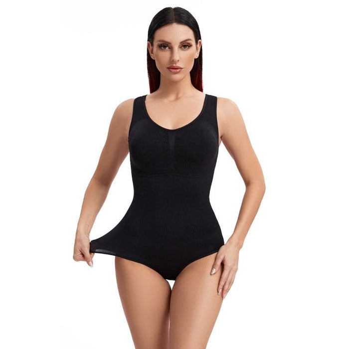 Body Shapewear With Cup Compression