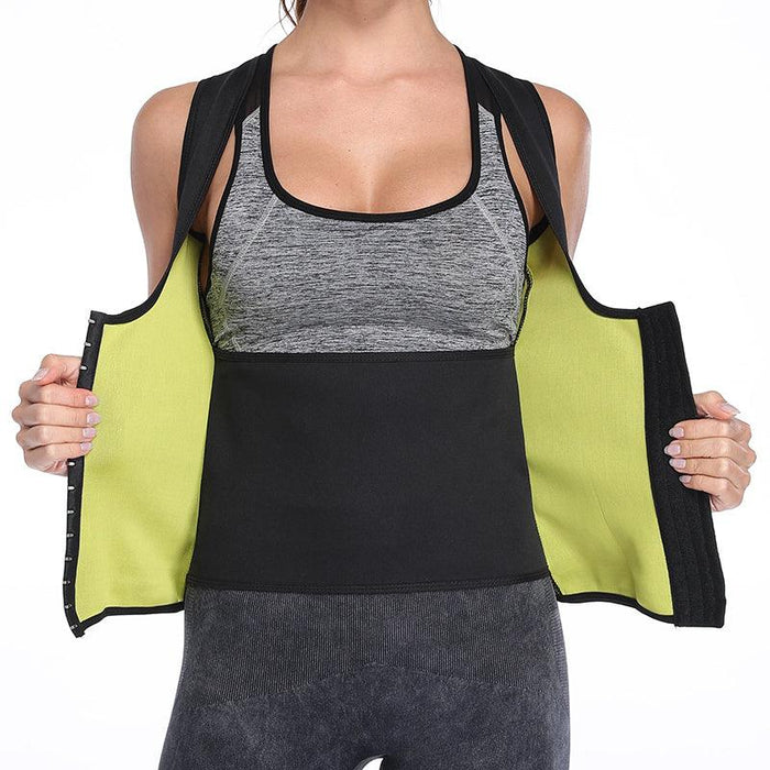 Sweat Vest Corset Body Shaper – Sculpting and Fat Burning