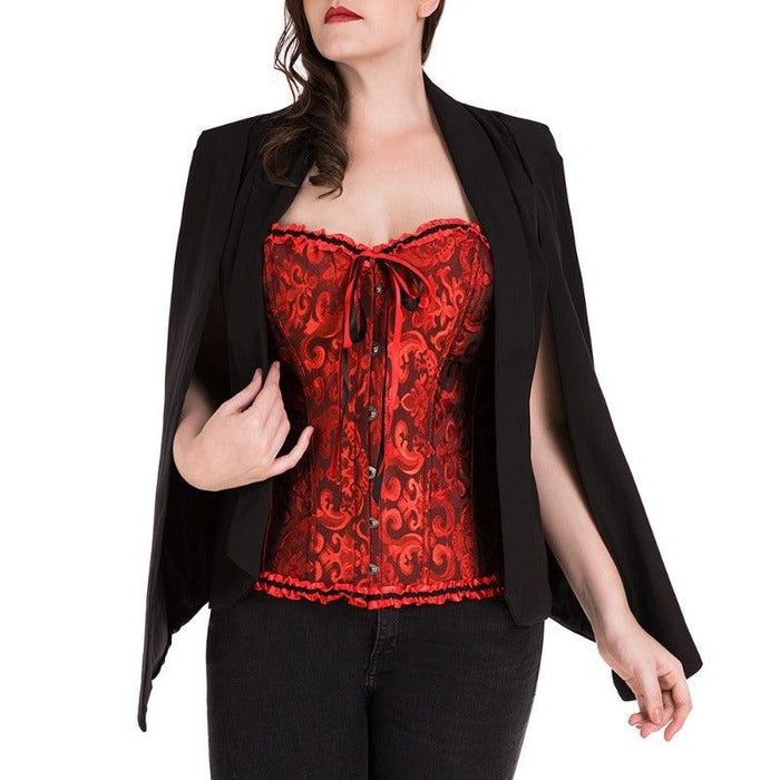 Vintage Lace Up Corset – Elegant Fit with Adjustable Support