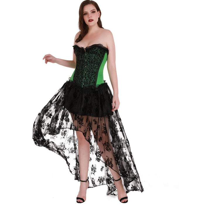 Lace Up Boned Corset – Vintage-Inspired Style with Adjustable Fit