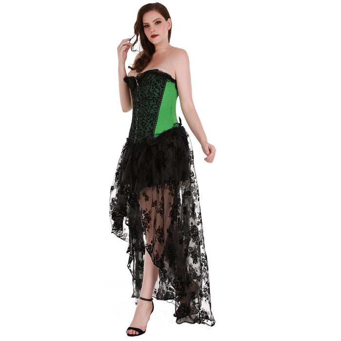 Lace Up Boned Corset – Vintage-Inspired Style with Adjustable Fit