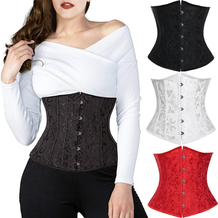 Waist Gothic Underbust Corset - Ultimate Women's Corset for Comfort