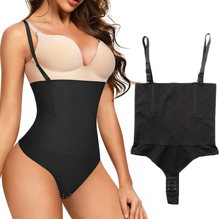 Adjustable Strap Thong Style Shapewear For Women
