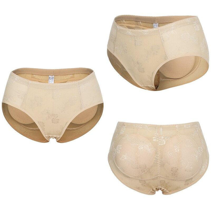 Padded Push-Up Shapewear Panties – Seamless Lift and Defined Curves