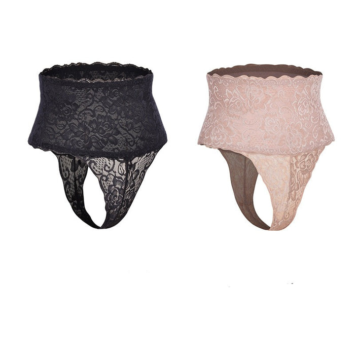 High Rise Floral Lace Panties For Women