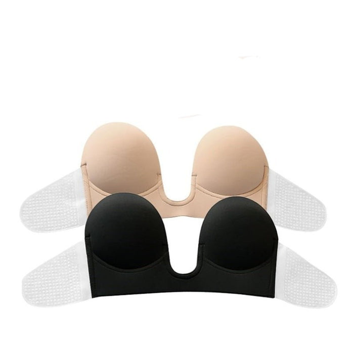 Women Invisible Strapless Push Up Bra