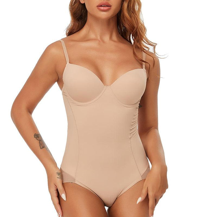 Seamless Bodysuit Waist Control Shapewear For Women