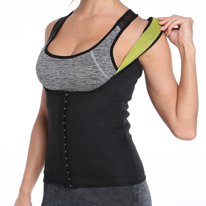 Sweat Vest Corset Body Shaper – Sculpting and Fat Burning