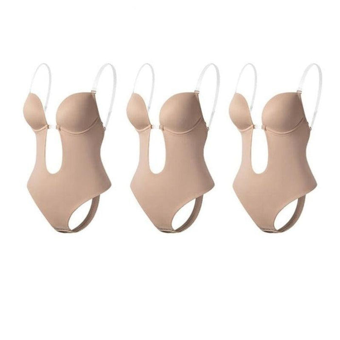 Seamless Plunge Body Shaper – Invisible and Supportive Fit