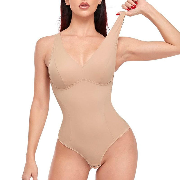 V-Neck Body Shaper Shapewear – Sculpt and Slim Shape