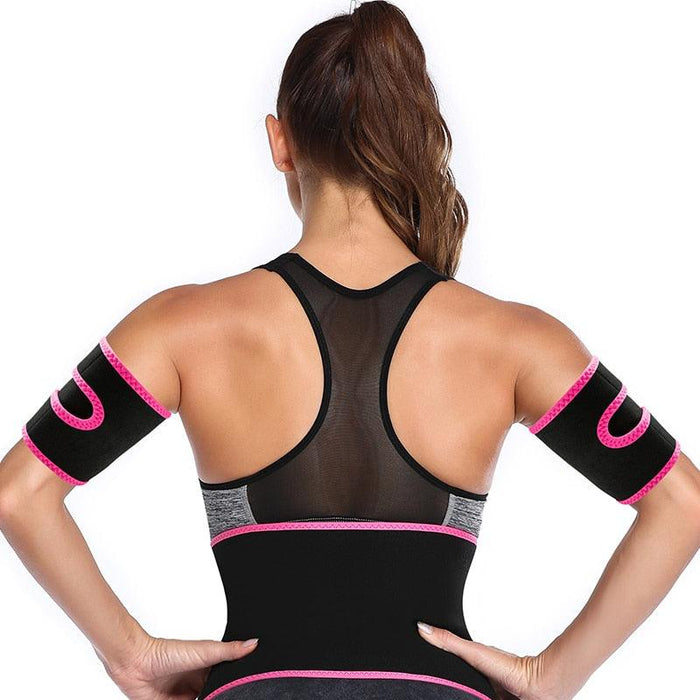 Arm Trimmers Pair – Gym Compression Bands for Men & Women