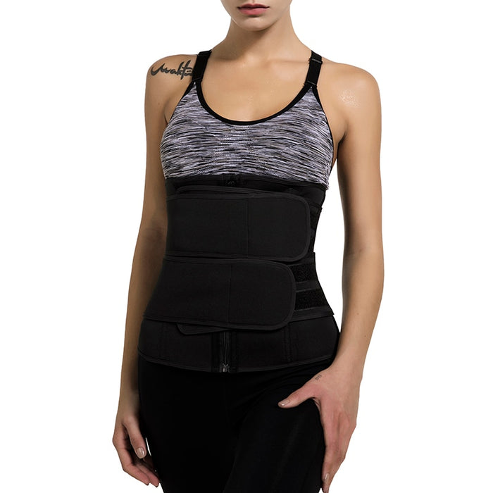Women's Workout Belt With Adjustable Double Straps Corset