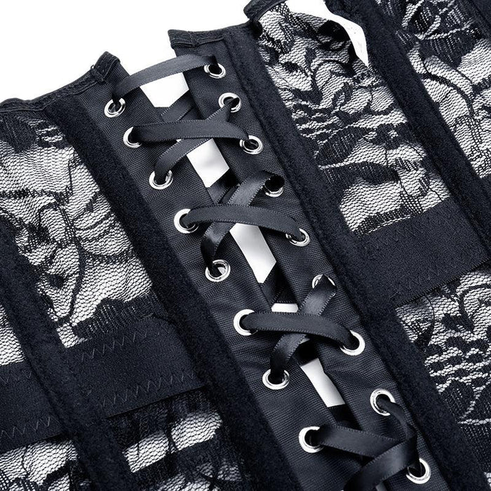 Lace Up Steampunk Corset – Sculpt and Shape Your Figure