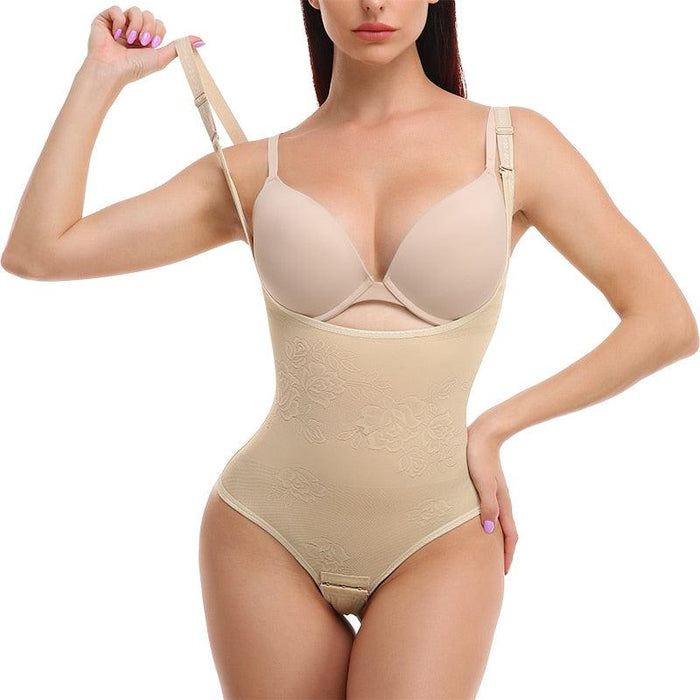 Full Body Shapewear Suit – Sculpted Curves and Seamless Fit