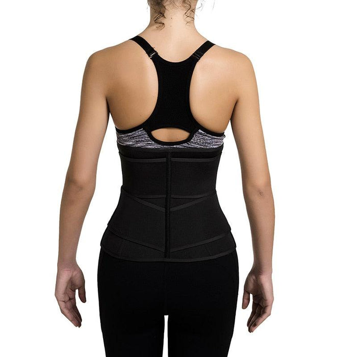 Women's Workout Belt With Adjustable Double Straps Corset