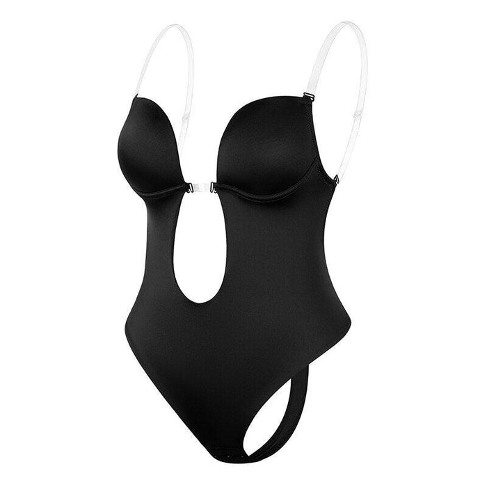 Deep V Bodysuit Shapewear Trainer For Women