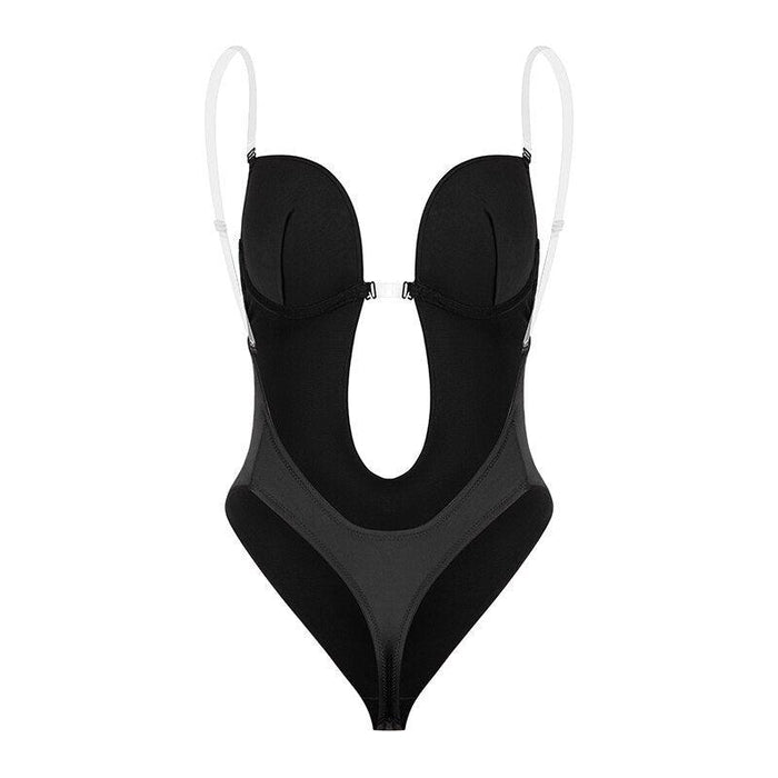 Deep V Bodysuit Shapewear Trainer For Women