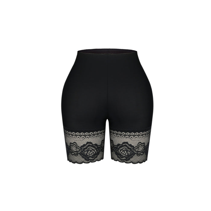 Seamless Floral Lace Slip Shorts For Women