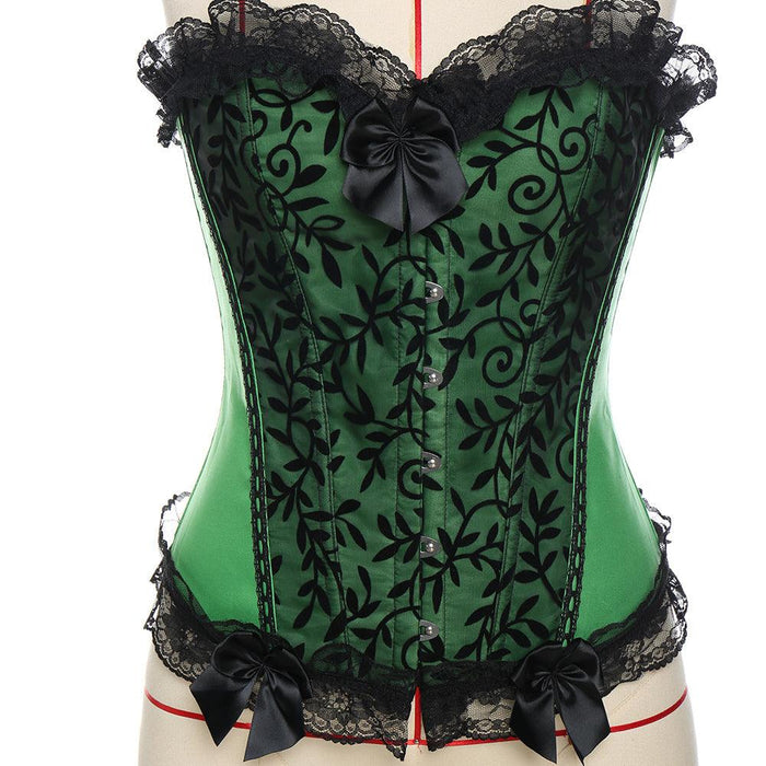 Lace Up Boned Corset – Vintage-Inspired Style with Adjustable Fit